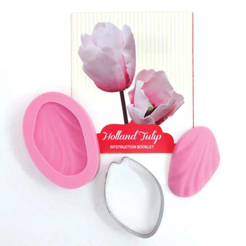 Holland Tulip Cutter and Veiner Set - Click Image to Close